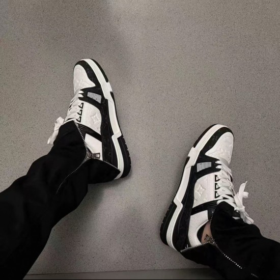 Low-Top Sneakers Casual Lace Up Men's and Women's Home Trainer Shoes fro Summer