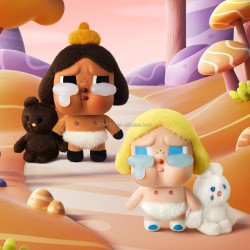 Hot Selling Pop Mart Genuine Cry Baby Crying Again Series Plush Figures Blind Box Cry Baby Plush Doll with Mystery Keychains