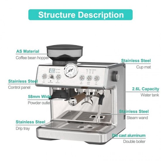 Home Barista Essentials: Semi-Automatic Espresso Machines with Removable Brew Groups for Easy Cleaning