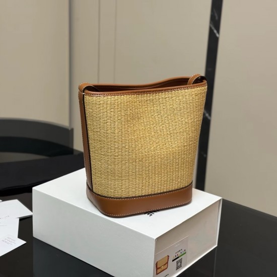 Manufacturer's Genuine Leather Casual Cotton Tote Bag Large Capacity Open Closure Durable Portable for Daily Commute Beach