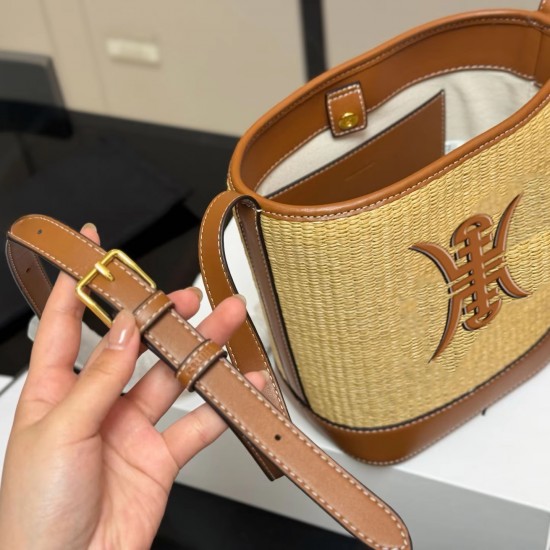 Manufacturer's Genuine Leather Casual Cotton Tote Bag Large Capacity Open Closure Durable Portable for Daily Commute Beach