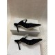 High-quality Real-shot Pointed-toe High-heeled Rhinestone Mesh Women's Shoes