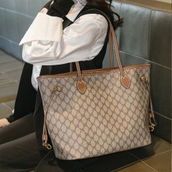 Women's Designer Handbag 100% Genuine Cowhide Casual Tote with Floral Decoration High Quality Handcrafted Bag