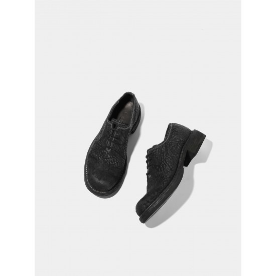 Handmade Italian Horsehide Leather Men's Oxford Shoes Genuine Lace-Up Formal Dress for Business and Wedding for Autumn Season