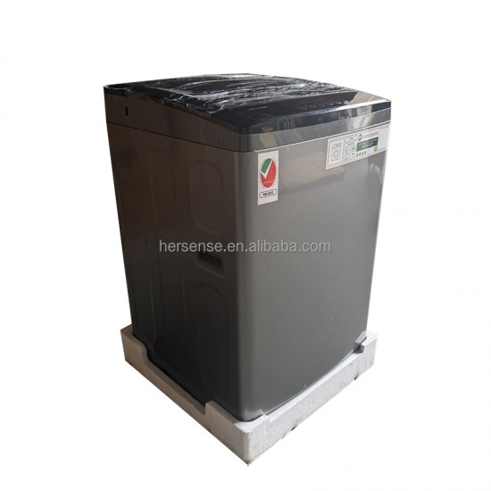 7kg Grey/Black Top Load Washing Machine With Inverter Motor Energy Saving Low Noise 15 Programs Quick Wash Africa EU US