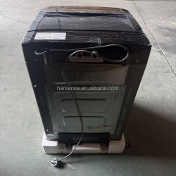 7kg Grey/Black Top Load Washing Machine With Inverter Motor Energy Saving Low Noise 15 Programs Quick Wash Africa EU US