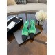 High-quality New Color-matched Genuine Leather Women's High-heeled Sandals with Thick Heels, Single Shoes
