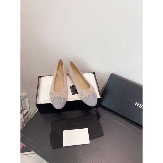 High-quality New Multi-color Genuine Leather Women's Flat Casual Shoes with Bow Tie Single Shoes