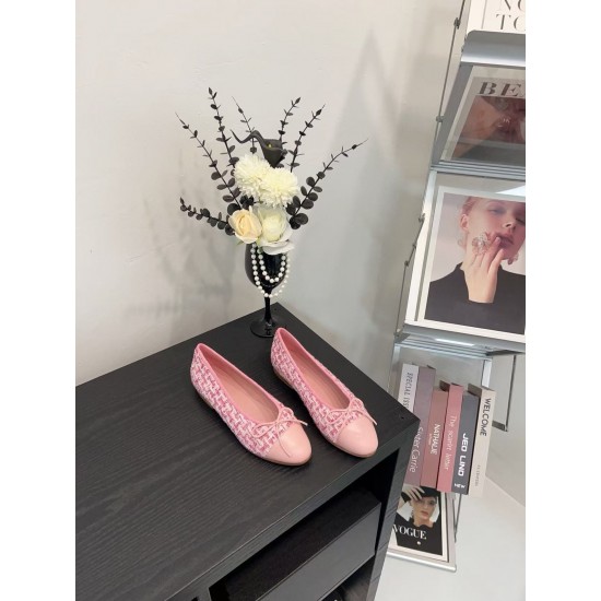 High-quality New Multi-color Comfortable Genuine Leather Women's Flat Shoes with Bow Tie Style Casual Shoes