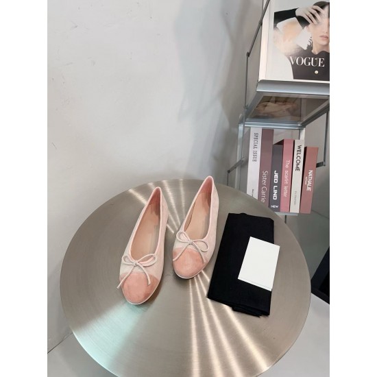 High-quality New Multi-color Comfortable Genuine Leather Women's Flat Casual Shoes with Bow Tie Single Shoes