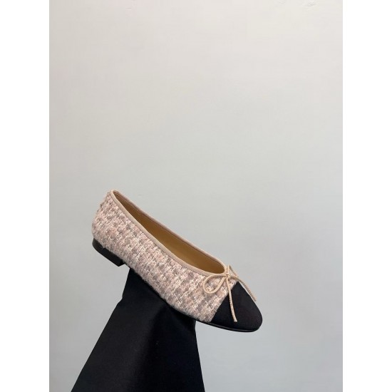 High-quality New Color-matched Comfortable Genuine Leather Ladies' Flat Shoes with Bow Tie, Casual Shoes