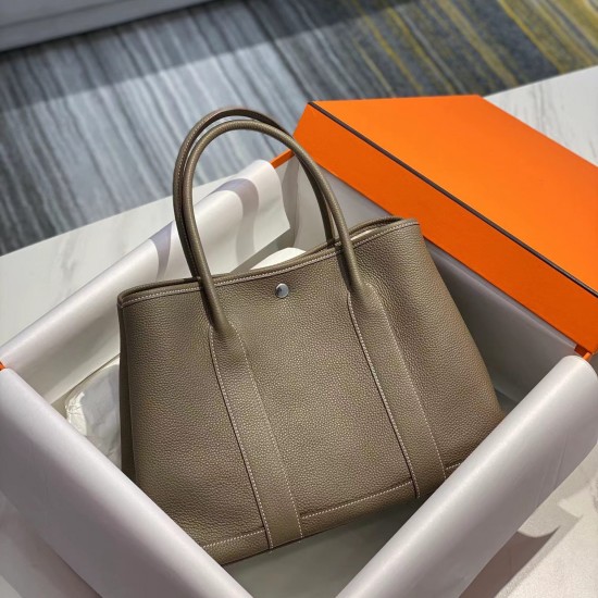 First Layer Cowhide Genuine Leather Women's Hand-Sewn Large Capacity Tote Bag New Commuter Bag Wax Thread Texture Messenger Bag