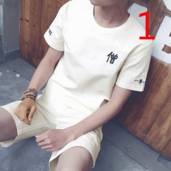 Summer 14888 Clothes Men's Casual Wild Tops Trend Short-sleeved T-shirt