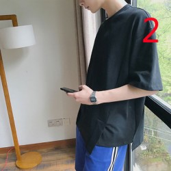 Summer 14887 New Slim Trend Round Neck Compassionate Men's Casual Clothes