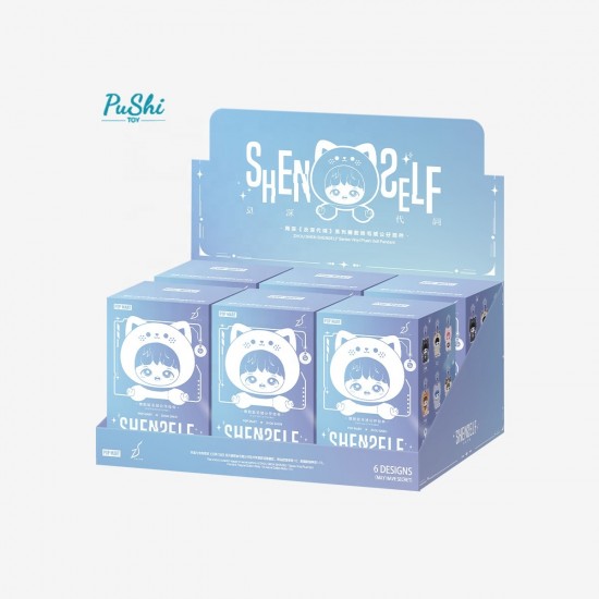 Trendy Toy Pop Mart ZHOU SHEN SHENSELF Series Vinyl Plush Doll Pendant Blind Box Plush Keychains Toys Mystery Box