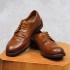 High-quality handmade custom men's leather shoes stylish and breathable suitable for both casual and office wear formal style