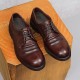 High-quality handmade custom men's leather shoes stylish and breathable suitable for both casual and office wear formal style