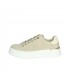 Men's Retro High Top Fashion Sneakers T3A9-33543-0315 Beige Sporty Walking Shoes with Mesh Lining Trendy Low Top Design