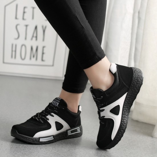 C09 Korean Style Sporty Women's Sneakers Lightweight Casual Running and Walking Shoes for Spring Autumn Versatile Fashion