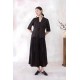 Women's Modern Traditional Chinese Clothing for Autumn Spring Versatile Buttonless Elbow Length Sleeves for Versatility