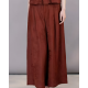 Modern Elegant Mulberry Silk Wine Red Traditional Chinese Women's Clothing for Autumn and Spring Comfortable Bottom