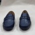 Customized Ostrich-Patterned Leather Driving Shoes for Business Men (Formal Occasions)