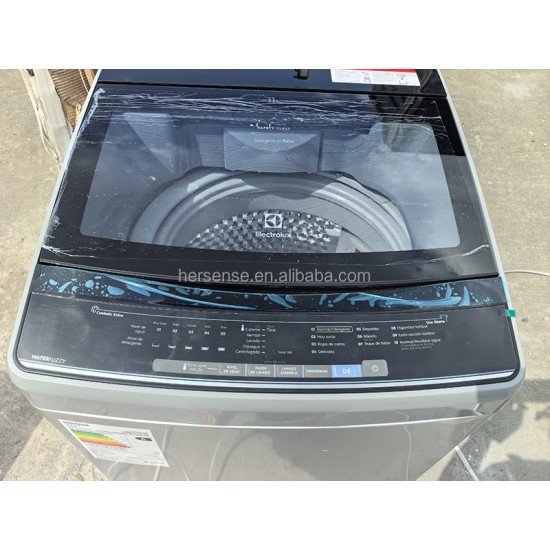 Electroluxe 11kg Fully Automatic Top Load Washer 220V 60Hz 46cm Stainless Steel Tub Hot Cold Water Inlet Philippines USA Spain