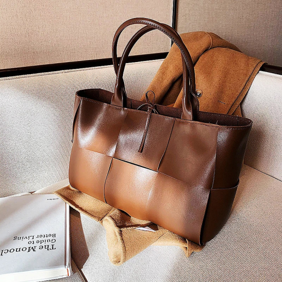 Large Capacity Soft PU Tote Bag