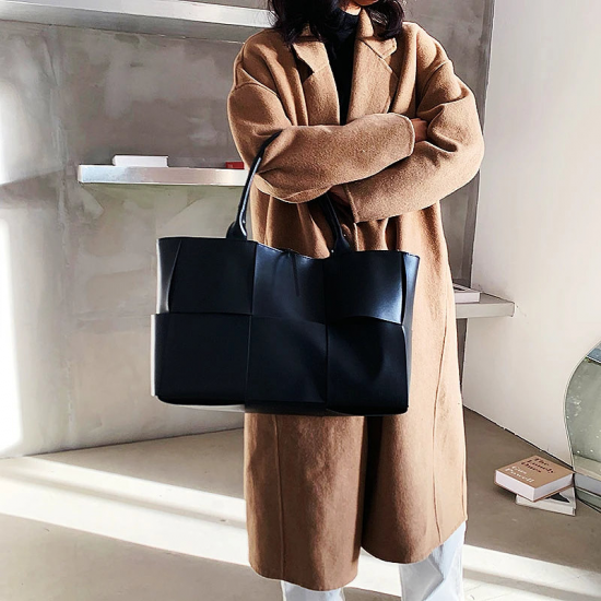 Large Capacity Soft PU Tote Bag