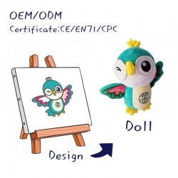 OEM ODM Low MOQ Custom Plushie Soft Toys Super Soft Custom Stuffed Plush Animal Toys Custom Plush Doll for Kids