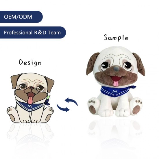 High Quality Custom Stuffed Animal Plush Toy Customized According to the Design Drawing for Kids