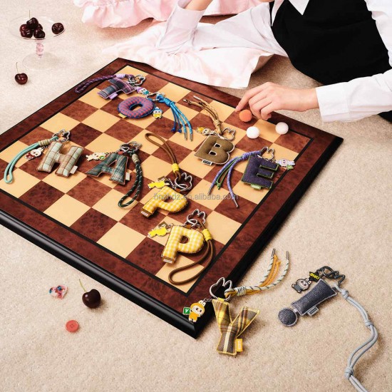 Original Legit Popmart the MONSTERS Pin for Love Series Letter Pendant Blind Box Hanging Card Pendant Keychain Gift Present