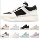 Amiry Men's Casual Designer Trainer Shoes High Quality New Black and White Fashion Leather Rubber Air Cushion for Spring
