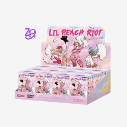 Pop Mart Official Store Original Lil Peach Riot Sleepover Series Blind Box Anime Figures Collectible Gift Home Decorations
