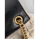 Luxurious high-end casual design style black durable calfskin women's bag, luxurious handbag, women's designer bag