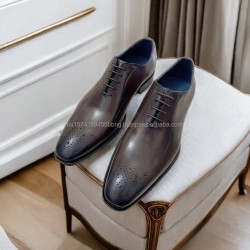 Luxurious men's Oxford shoes, large-sized genuine leather casual shoes, genuine leather men's shoes