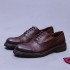 Men's British Formal Business Leather Shoes - Intricate Patterns, Goodyear Welted Sole, Ideal for Work & Groom's Wedding Outfits