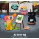 Fuggler Official Cute Tooth Monster Series PVC Blind Box Figurine Keychain Pendant Ugly Cute Trendy Toy Ornament Genuine