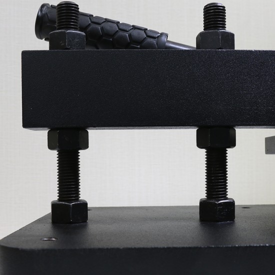 Portable Manual Hand Leather Strap Circle Label Wallet Keychain Punch Die Cutter for DIY Paper PU EVA