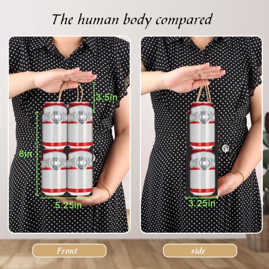 100 Pack 5.25x3.25x8 Inch Blue Kraft Paper Bags 100pcs