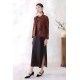 2025 Autumn Spring Modern Cardigan for Women Comfortable Buttonless Long Sleeves Daily Wear for Traditional Chinese Clothing