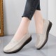 2025 Summer Leather Soft Bottom Fashion Casual Shoes