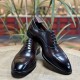 Summer New Men's Leather Shoes - Business Formal, Three-Joint Gentleman Wedding Shoes, First Layer Cowhide Pointed Toe