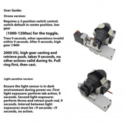 FPV Drone Detonator Simulation Training Grenade DJI Mavic2/3 Crossing Machine Suitable for Pull-out Plastic Safety Ring