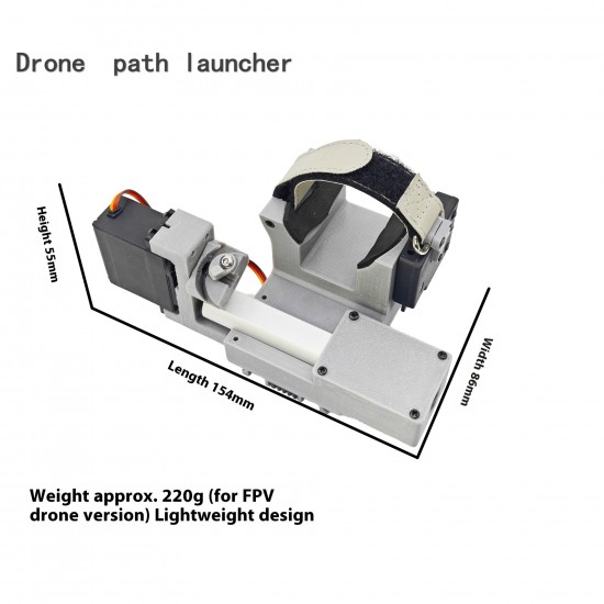 FPV Drone Detonator Simulation Training Grenade DJI Mavic2/3 Crossing Machine Suitable for Pull-out Plastic Safety Ring