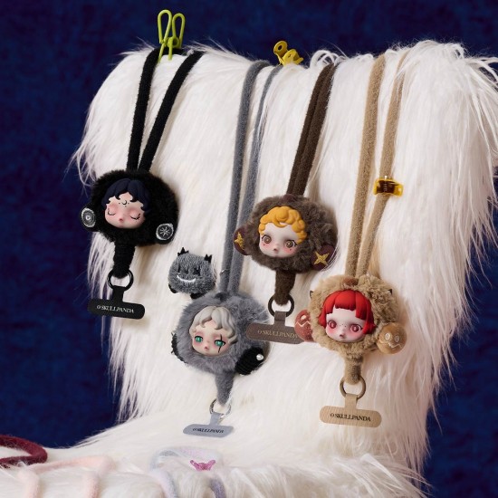 POPMART SKULLPANDA You Found Me Series Phone Lanyard SP Halloween Christmas Present Blind Box