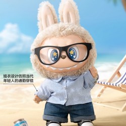 Wholesale 100%  Original POP MART 37cm Labubu Flip with Me Figure Vinyl Face Plush Doll Large Animal Figure Model Cute Doll