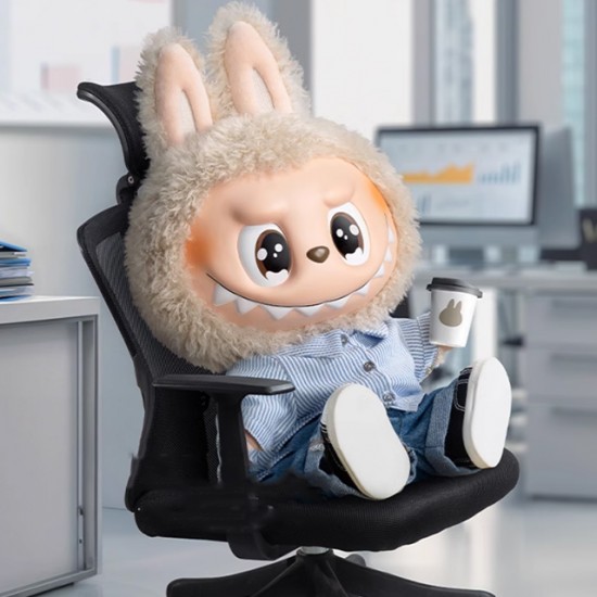 Wholesale 100%  Original POP MART 37cm Labubu Flip with Me Figure Vinyl Face Plush Doll Large Animal Figure Model Cute Doll