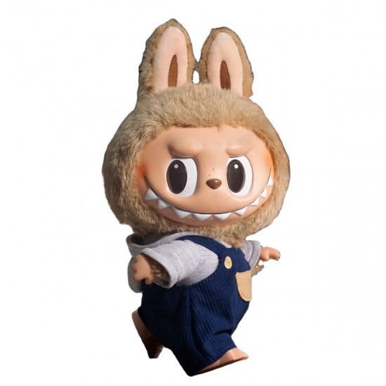 Wholesale 100% POP MART Original the Monsters Labubu 37cm Time to Chill Cute Model Labubu Toy Home Decoration Vinyl Plush Doll