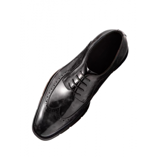 Top-Tier Luxurious Men's Formal Shoes Brand - Handcrafted Lace-Up Italian-Style Leather Shoes for High-End Formal Evening Gowns